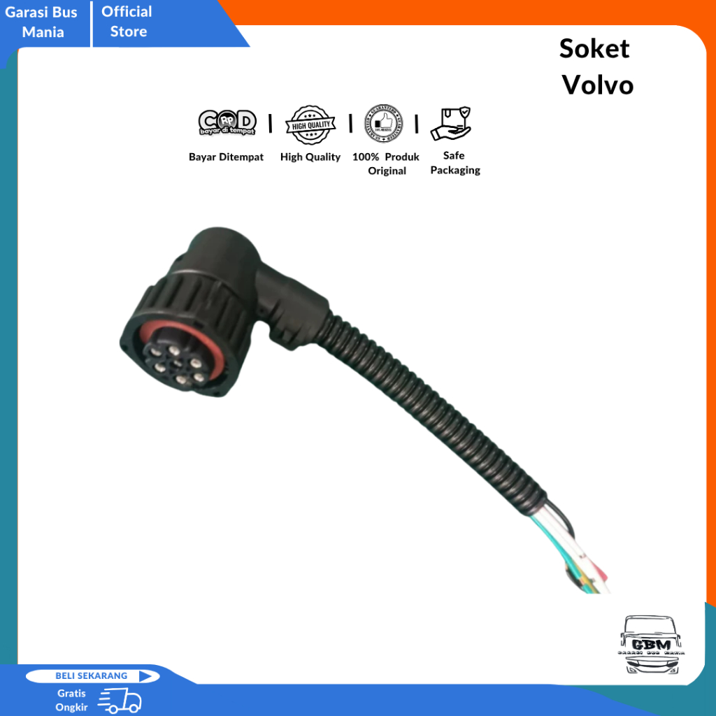 Soket Stop Lamp Volvo/Soket Lampu Belakang Volvo