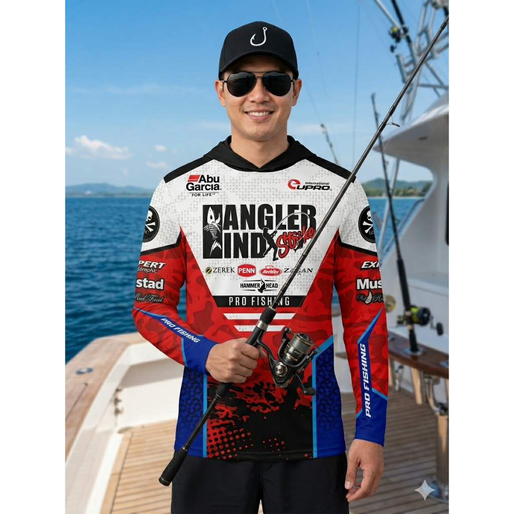 Jersey Baju Kaos Mancing kupluk fishing sport angler indonesia