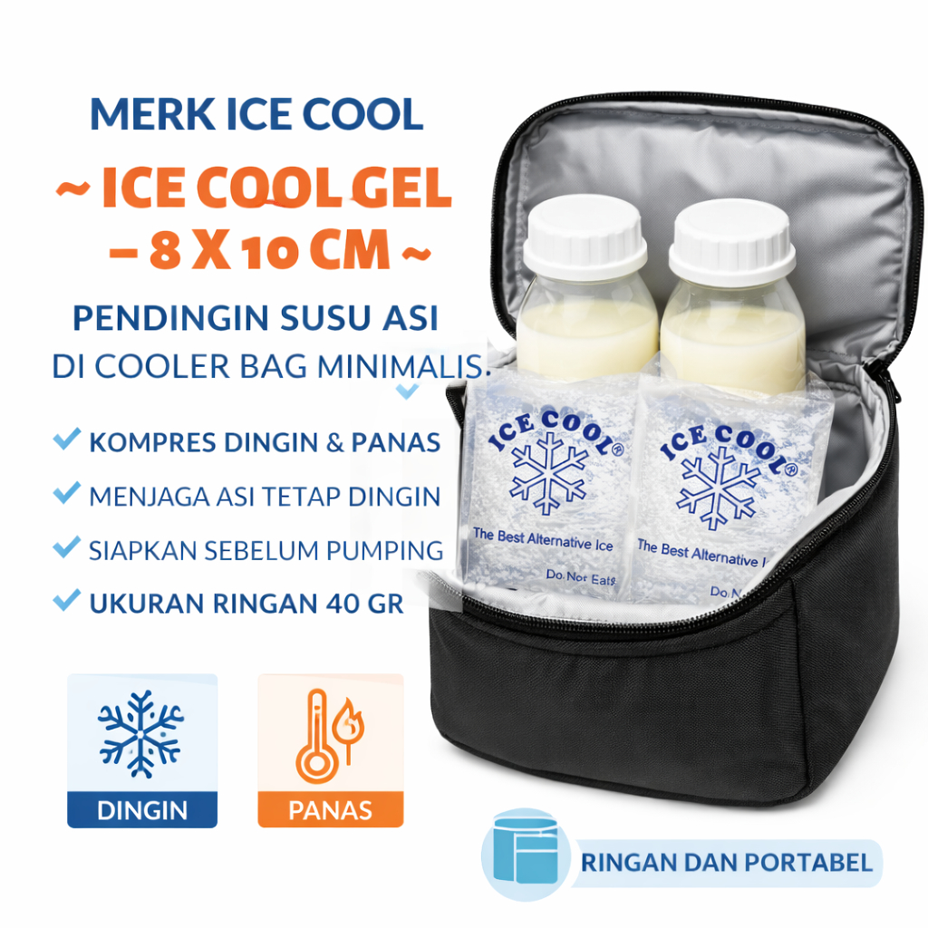 GEL ICE PACKS ICE GEL MINI / JEL PACK / ICE GEL AC  KIPAS ANGIN