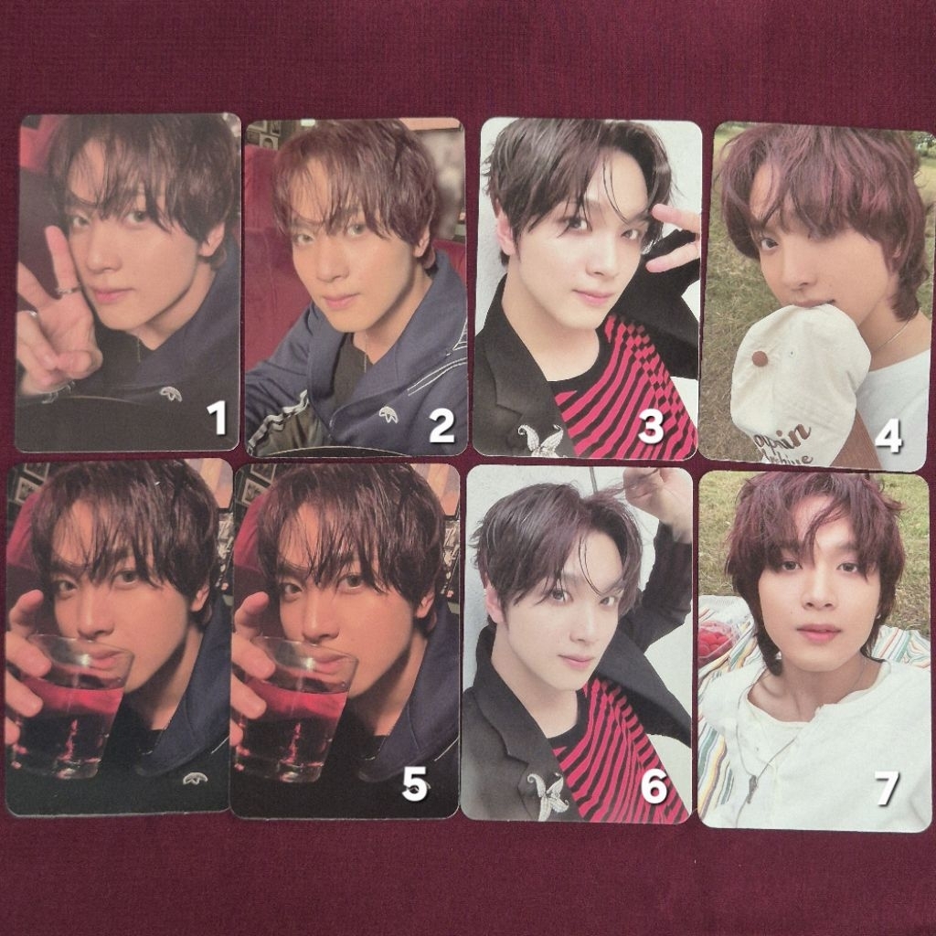 PC NCT HAECHAN OFFICIAL ALL ABOUT TASTE TINCASE POB APPMUS SAVORY FULLSPREAD TC TRADING CARD // GIGI