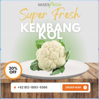 Kembang Kol Segar Fresh 1kg