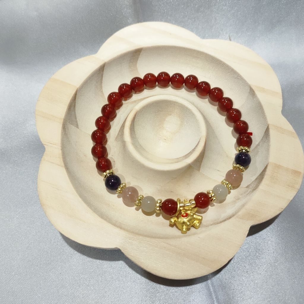 Gelang Red Agate.