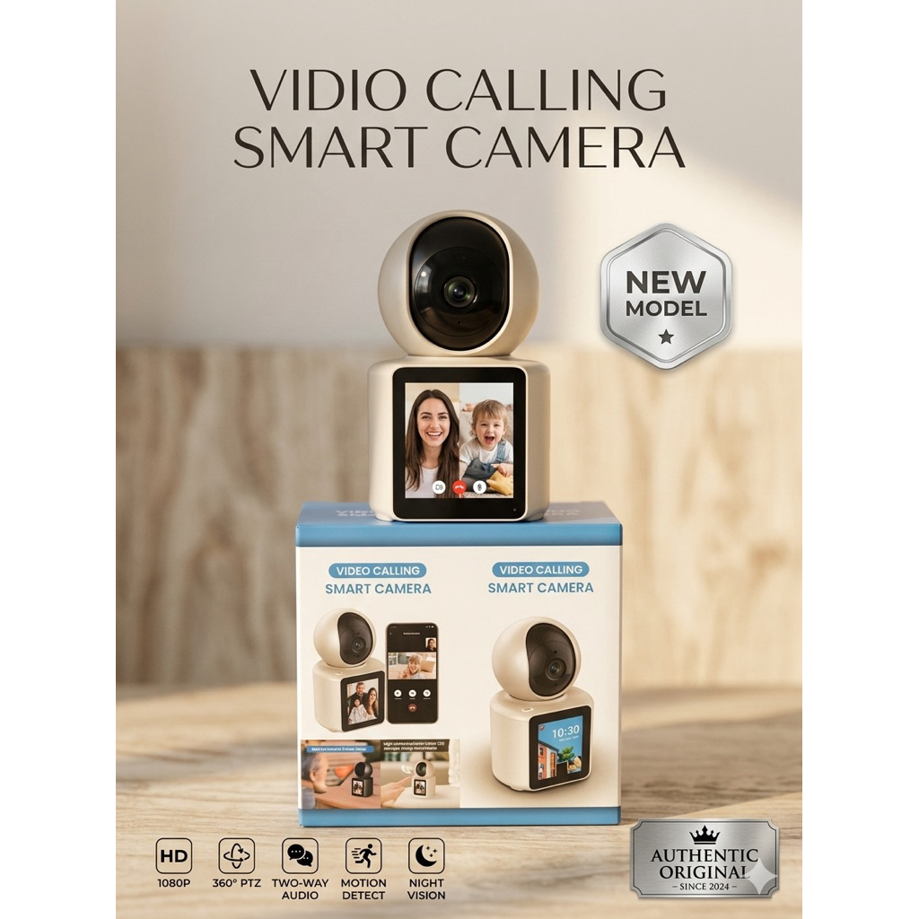Video Calling Smart Camera 360 Derajat Wifi Camera CCTV
