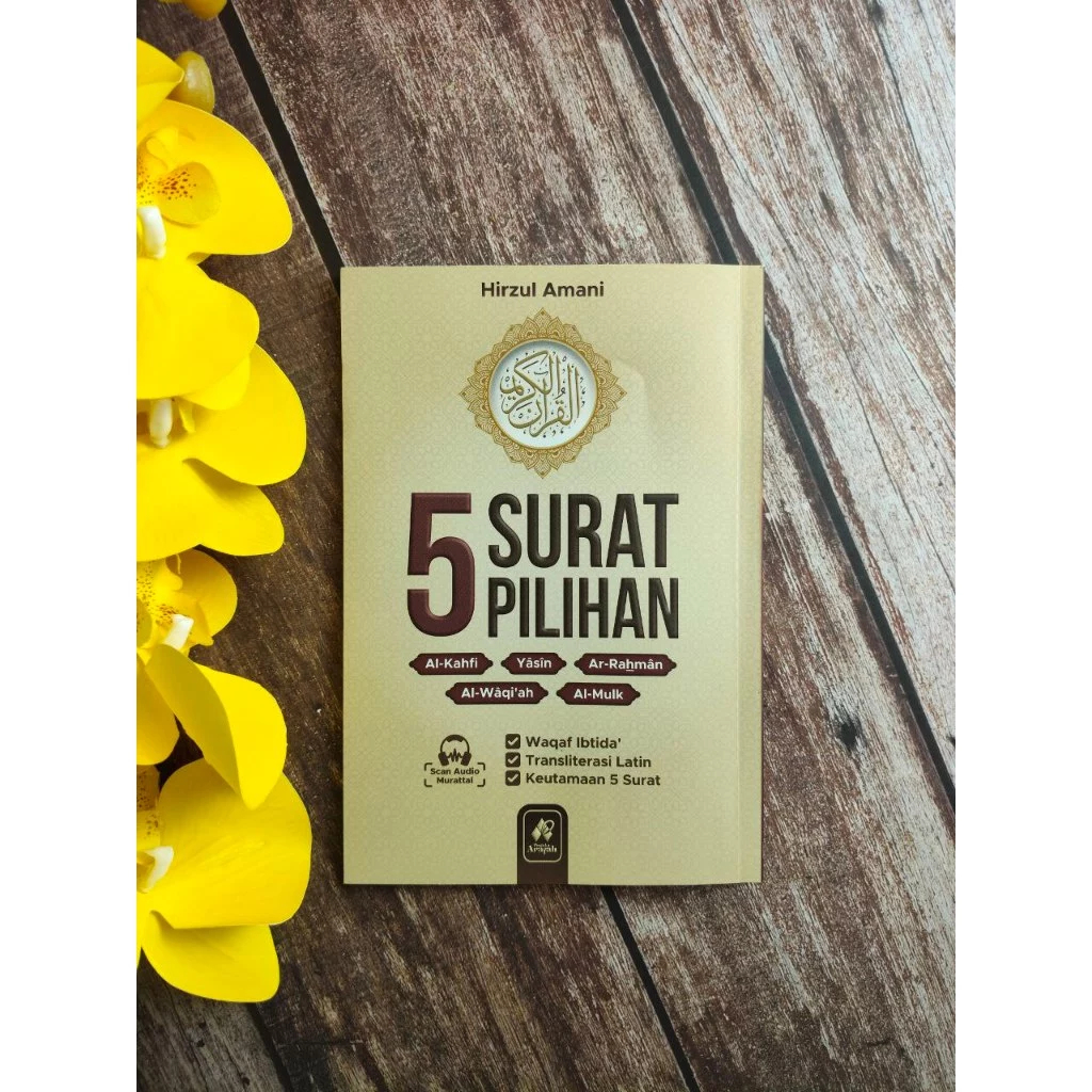 Pustaka Arafah - 5 Surat Pilihan (Al-Kahfi, Yasin, Al-Mulk, Ar-rahman, Al-Waqi'ah) Disertai Latin