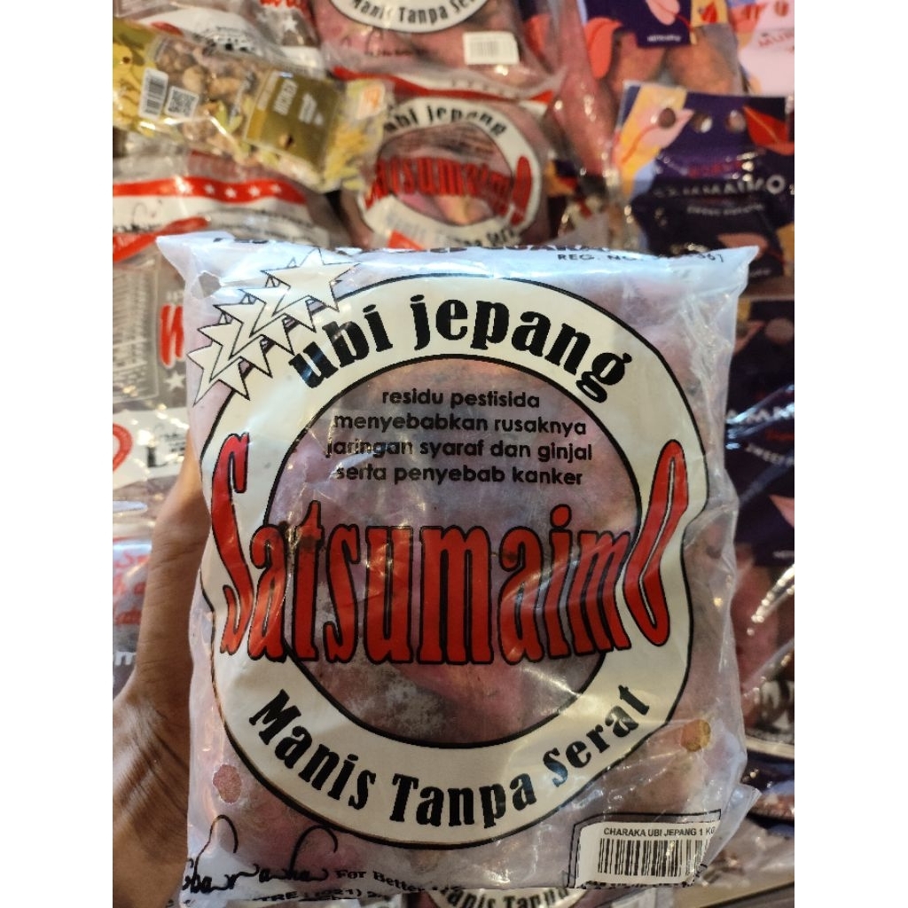 ubi jepang charaka manis tanpa serat 1kg