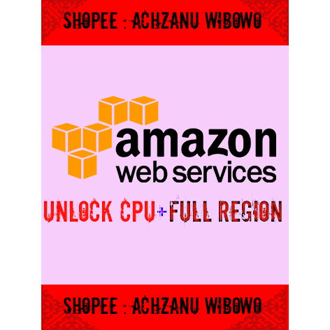 Amazon AWS FT $100 Credit 6 Bulan Bergaransi [Pusat Grosir]