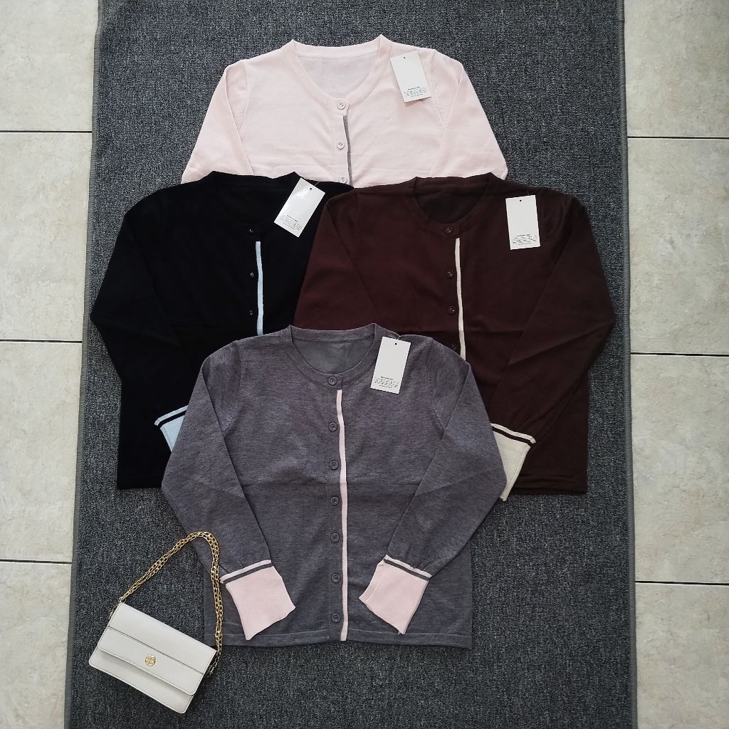 Ready Stock Sweater Rajut Polos By Pinkdose | Sweater Rajut Pinkdose Import Terbaru | Atasan Wanita 