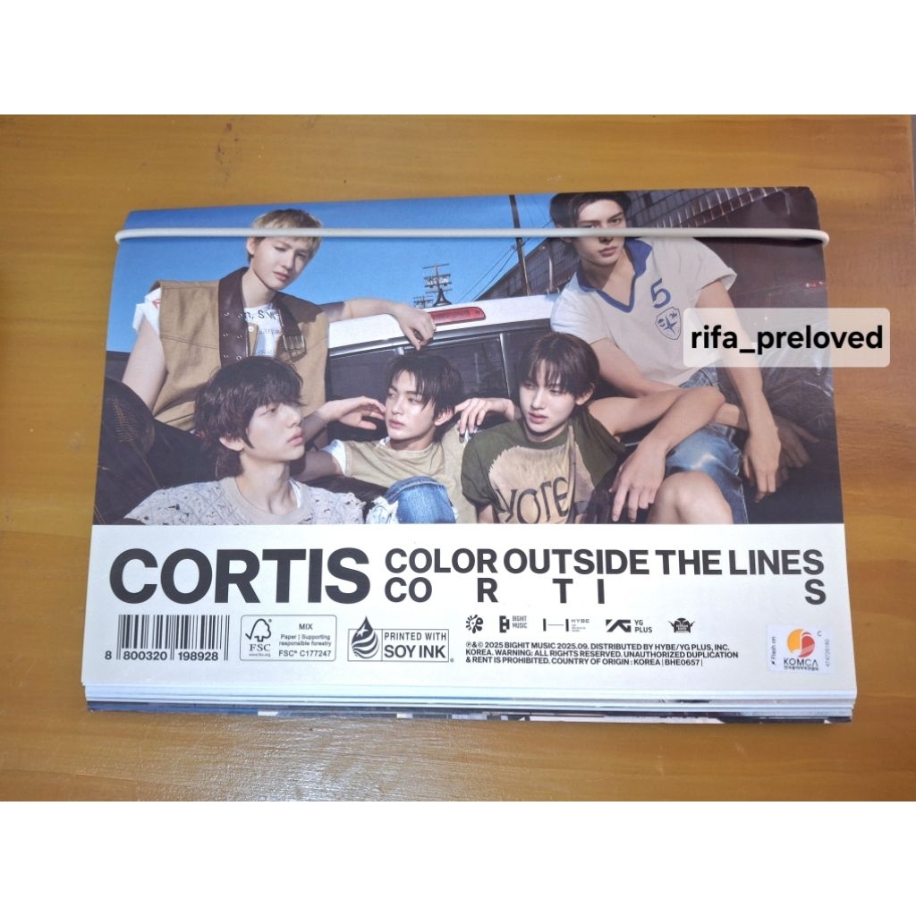 Ready Stock siap kirim Album Cortis Scene 2 Unsealed