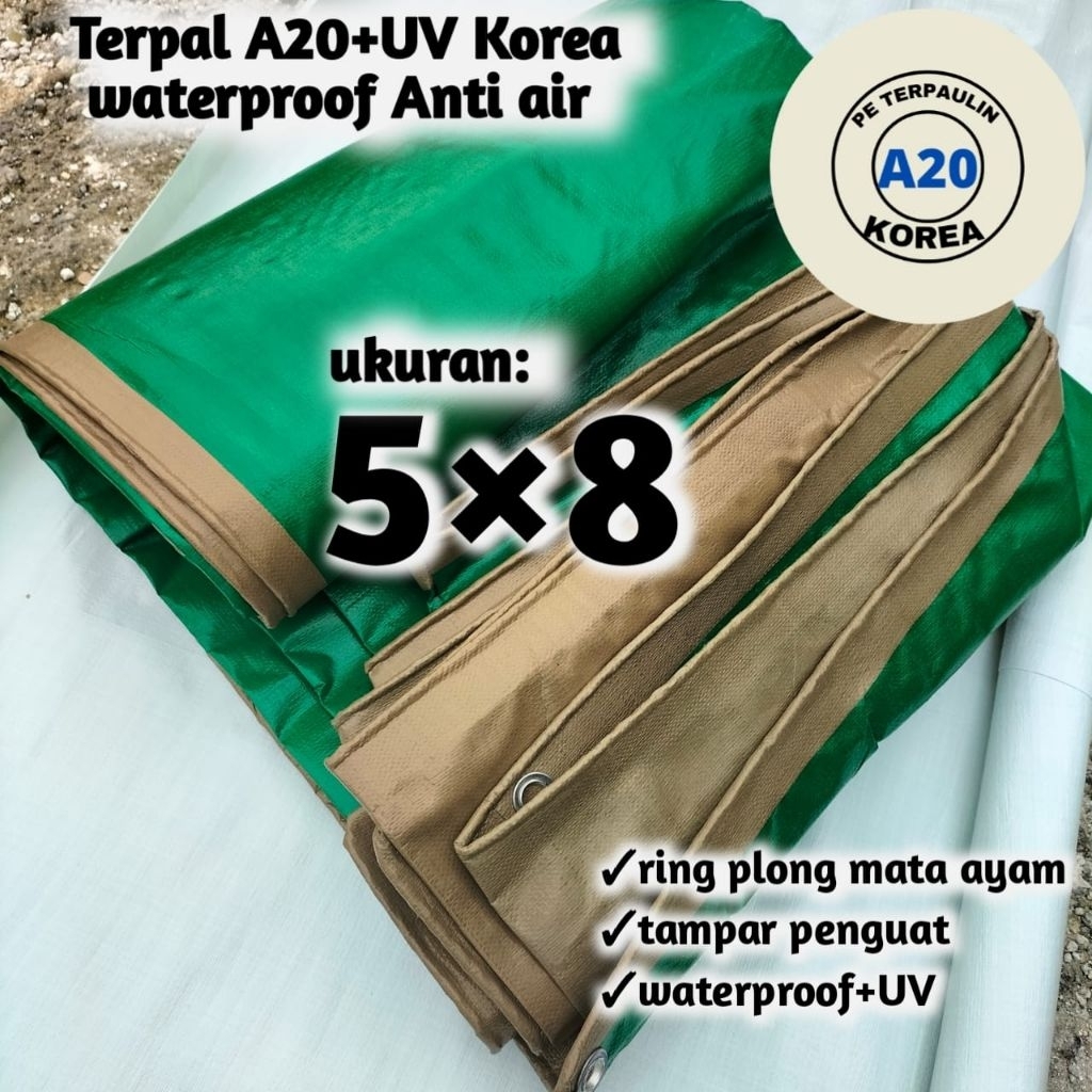 terpal A20 korea ukuran 5×8
