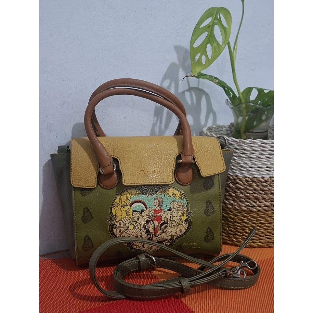 BRERA ART FEVER MINI SLING BAG PRELOVED ORIGINAL