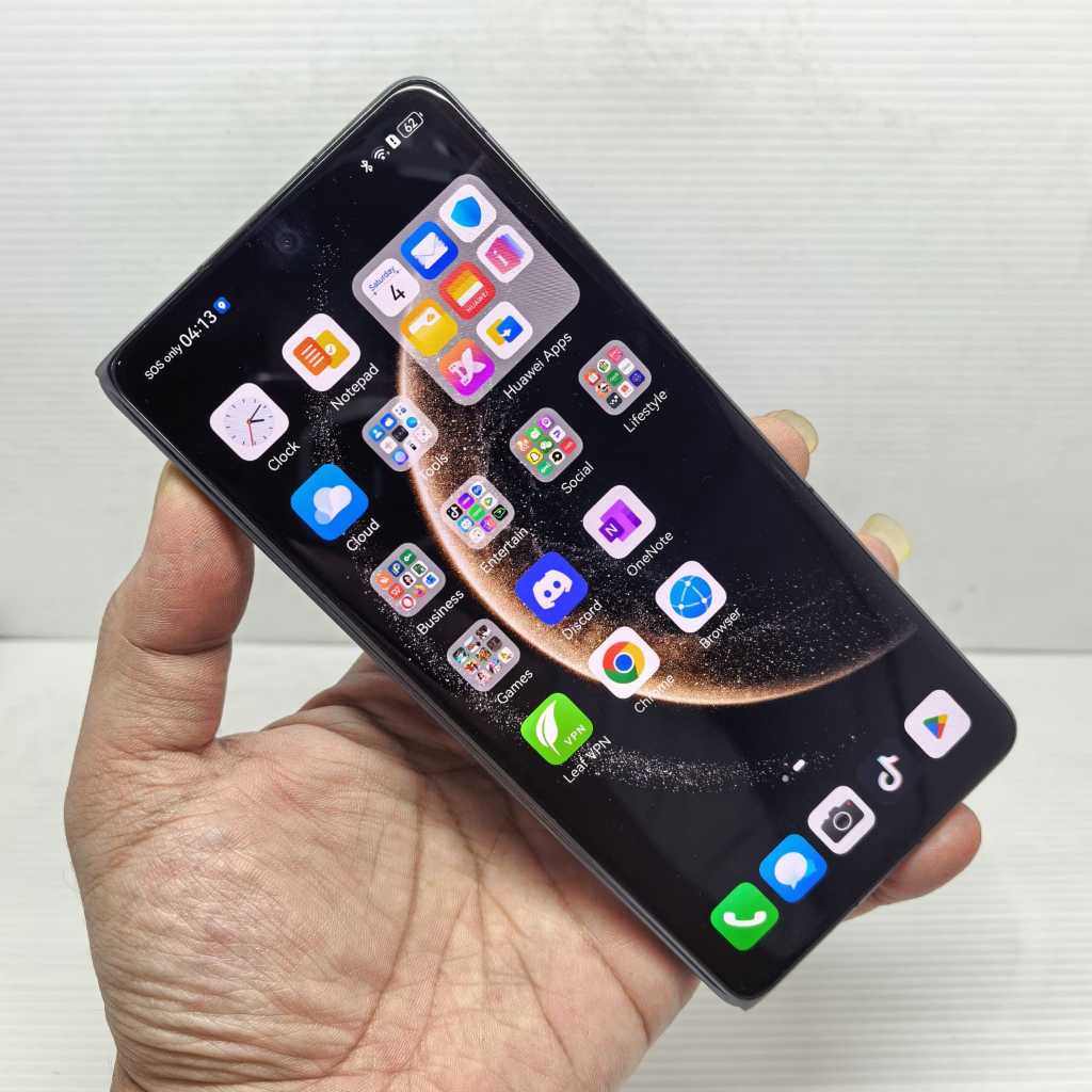 NO MINUS RARE HUAWEI MATE X6 X MAGE 12/512 BLACK SIAP PAKAI