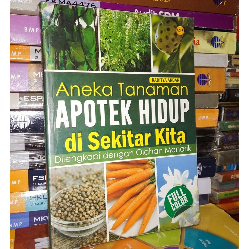aneka tanaman apotek hidup di sekitar kita buku original