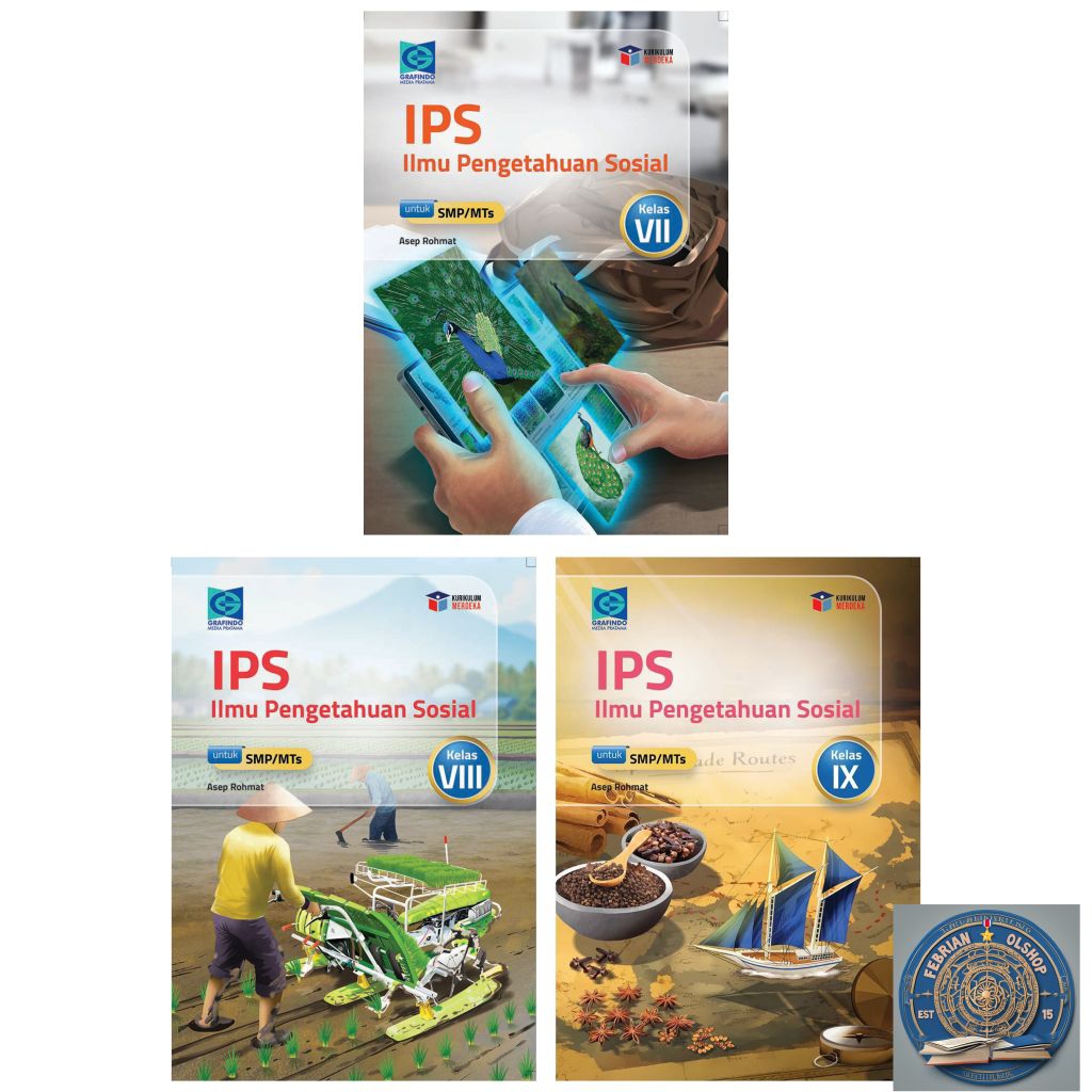 IPS SMP/MTS KELAS 7 8 9 KURIKULUM MERDEKA REVISI GRAFINDO