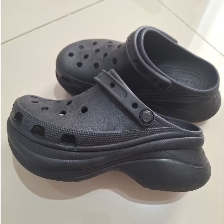 PRELOVED Crocs Bae Clog Hitam KW