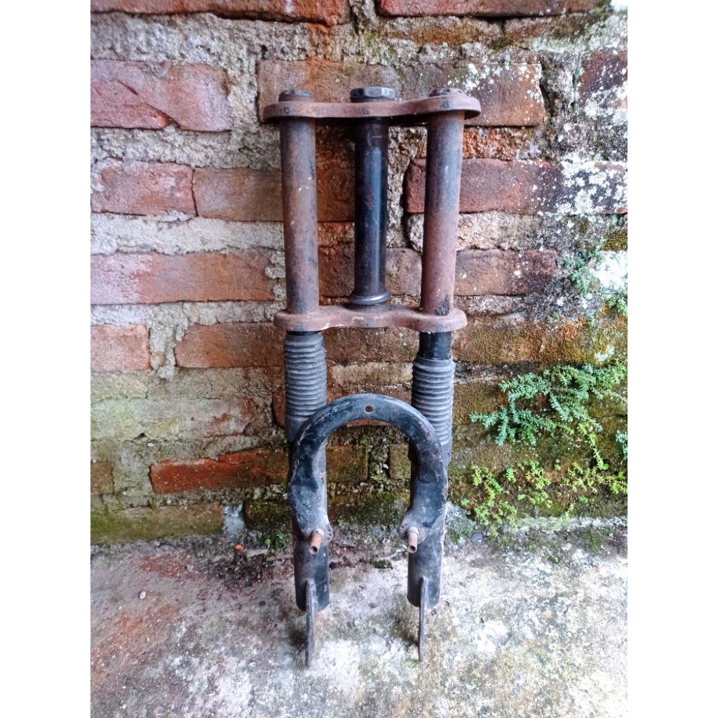 Fork sepeda bmx drag uk 16 bahan drag antiq second
