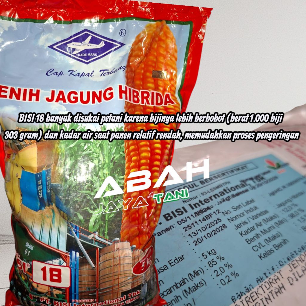 PROMO ORIGINAL BENIH JAGUNG BISI 18 KEMASAN 5KG