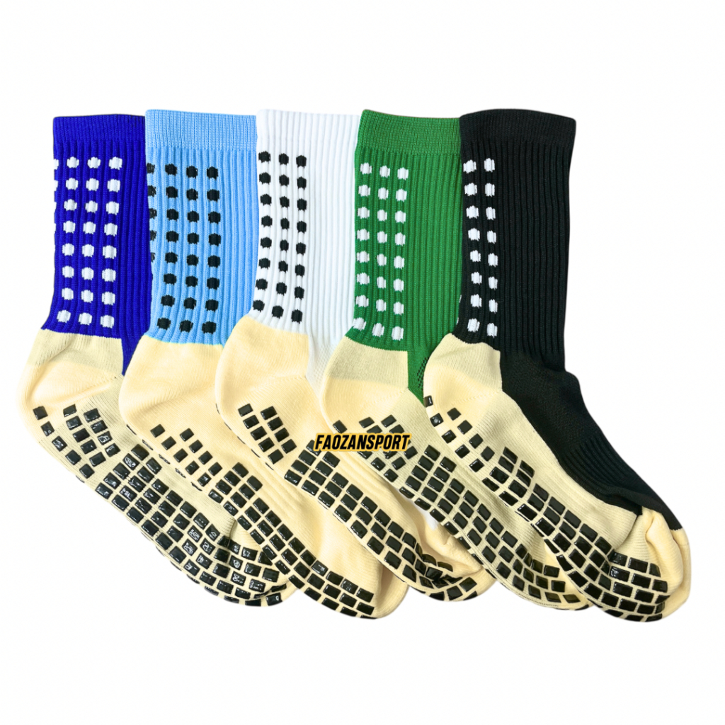 Kaos Kaki Pendek Sebetis Fox Antislip Motif Bintik  Kaos Kaki Pria Wanita Antislip Nyaman Original