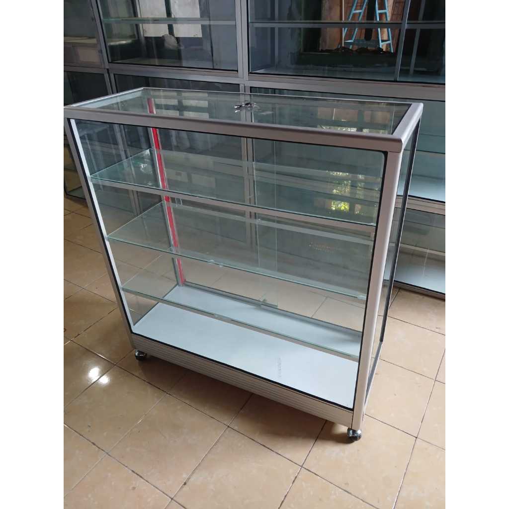 Etalase Kaca Toko / Warung 1 meter (CIREBON)