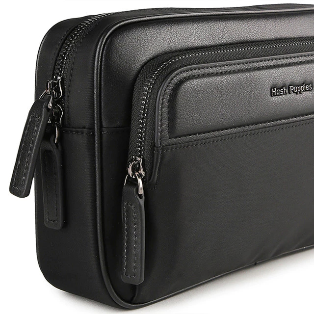 Hush Puppies Tas Pria Palma Waist Bag Black