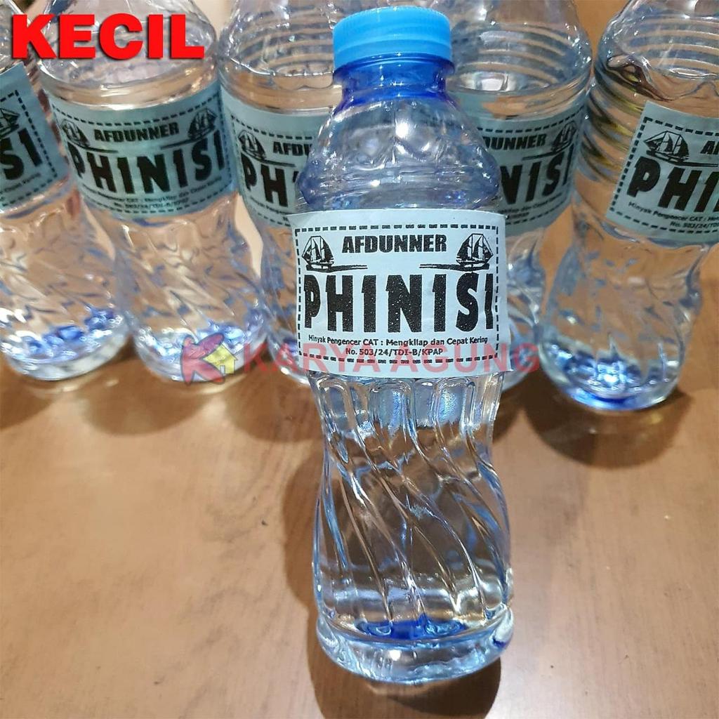 Minyak Pengencer Cat Synthetic Afdunner PHINISI botol Kecil