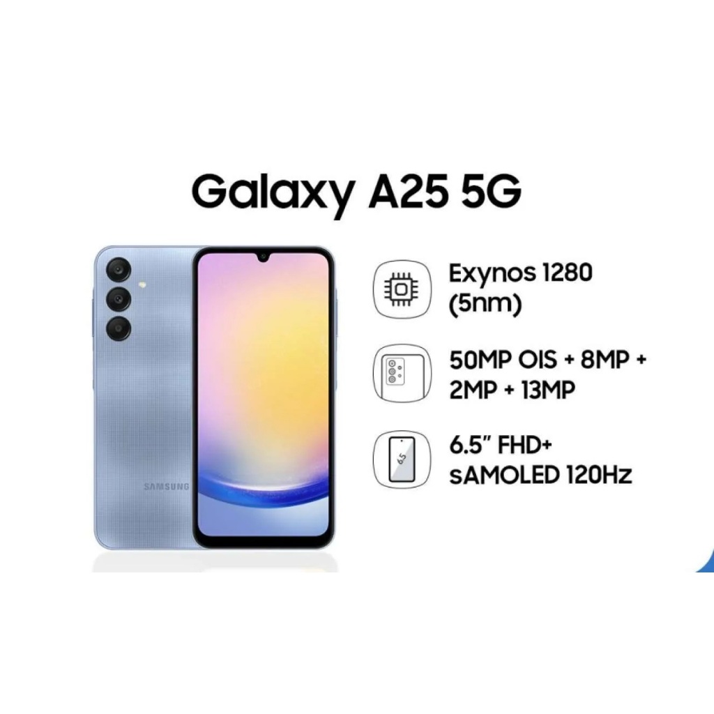 HP SAMSUNG A25 5G 8GB/256GB ORIGINAL DAN EXTRA BONUS