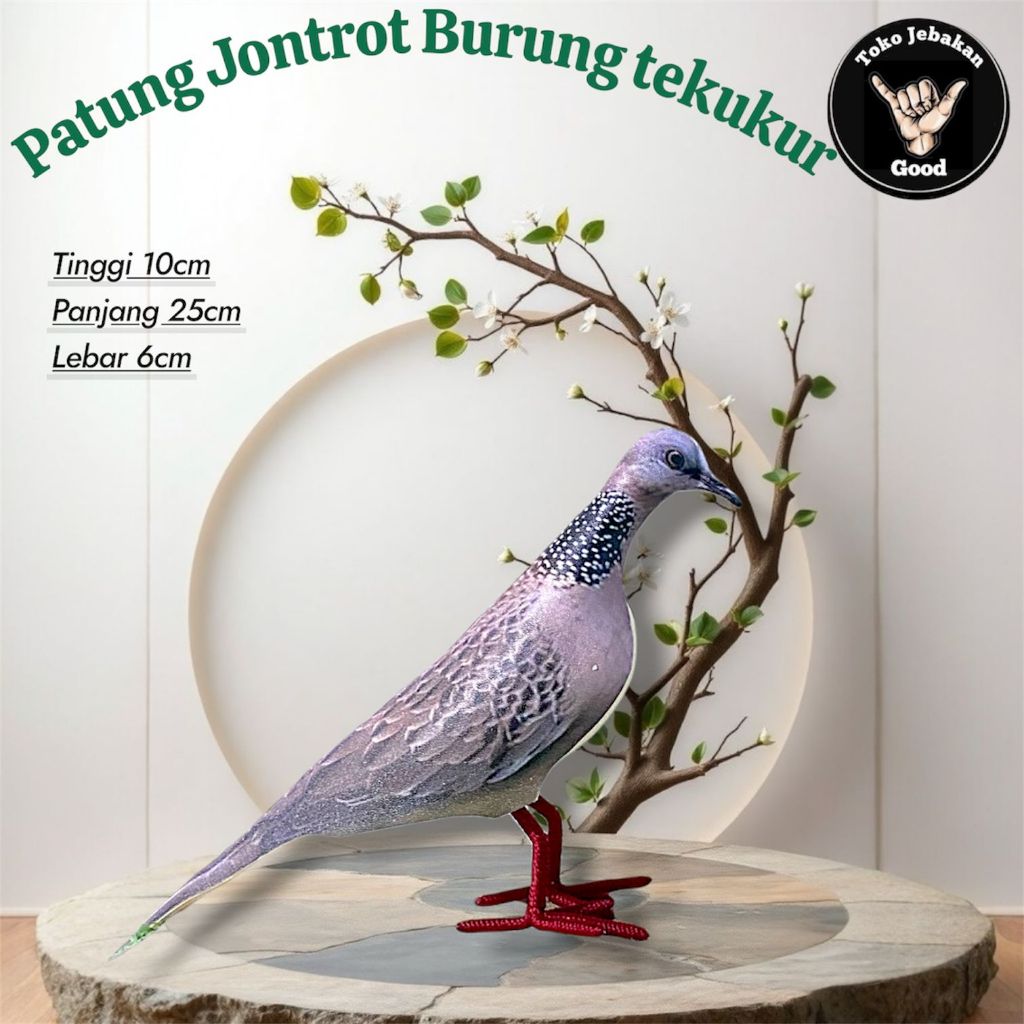 Patung jontrot burung tekukur