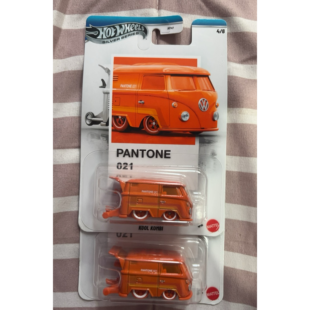 Hot Wheels Vw kool kombi silver series