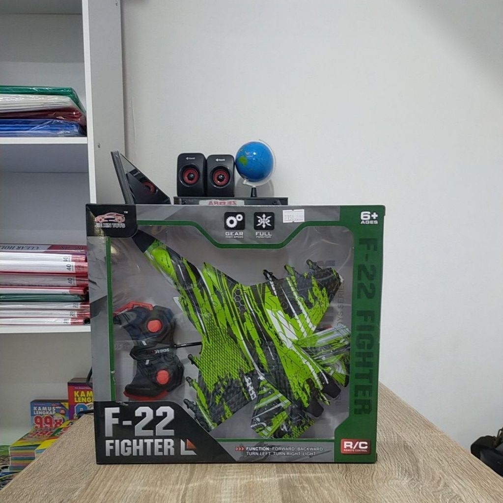 MAINAN ANAK RC PESAWAT F22