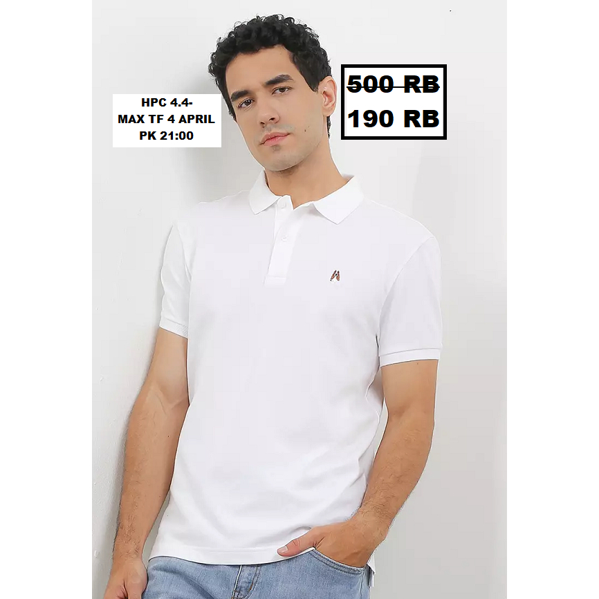 Kaos kerah Hush Puppies pria seri PADI sale original 100%