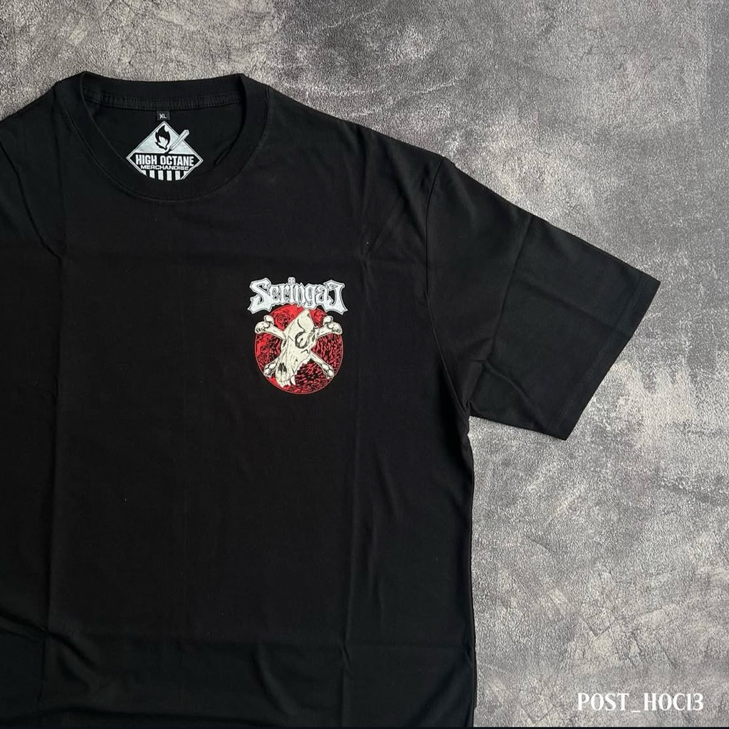 T-SHIRT SERINGAI - CHOPPER. (high octane merchandise)