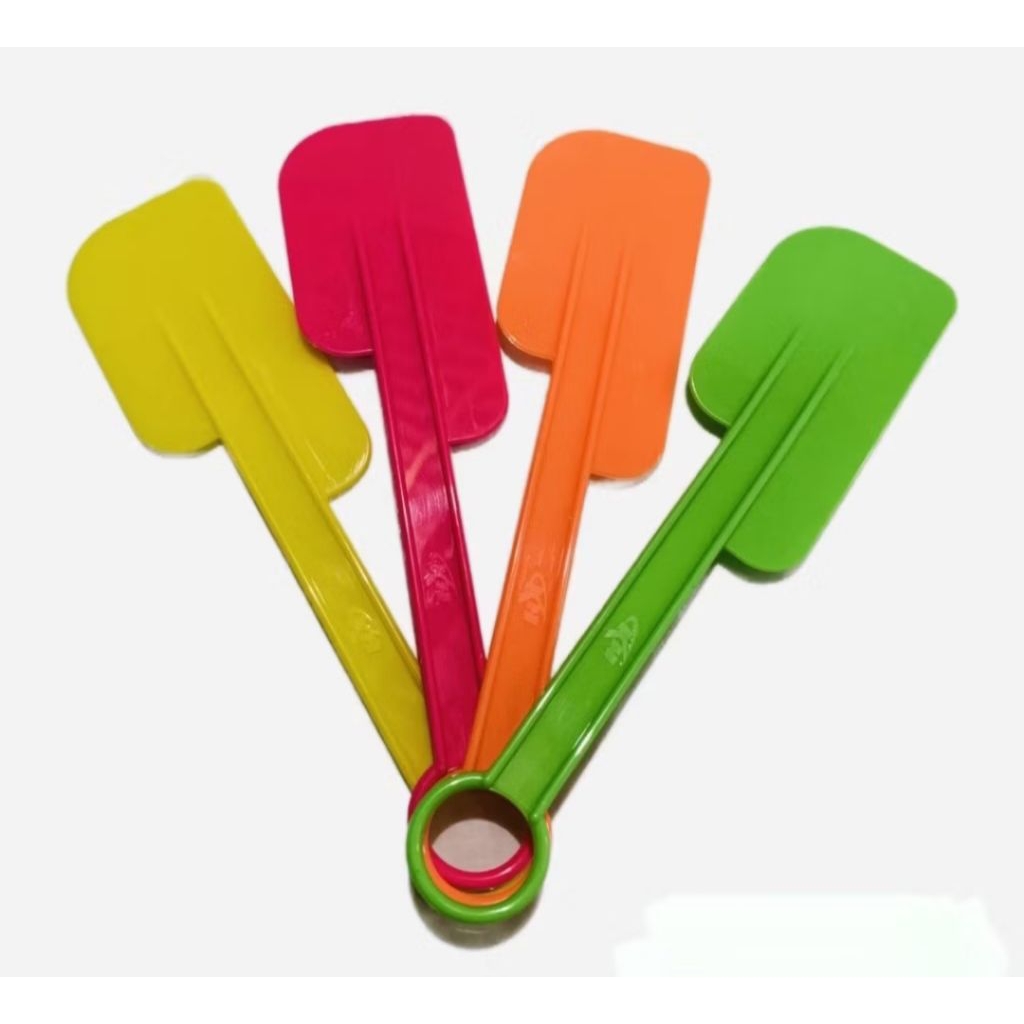 Spatula lemet Plastik Anti Panas Sodet Teflon Anti Lecet Serbaguna