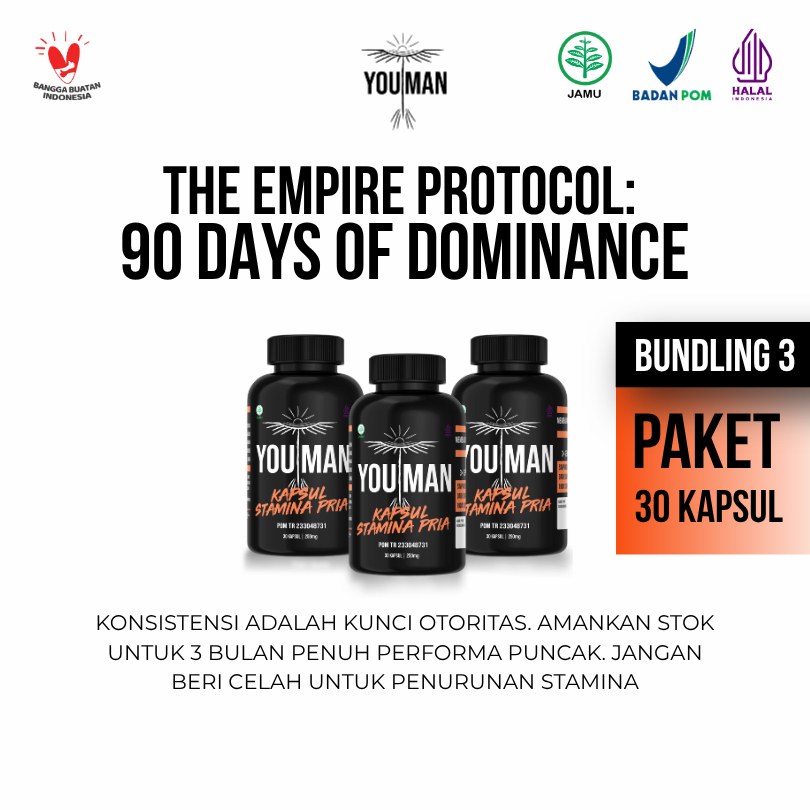 [YOUMAN HERBAL SUPPLEMENT] 30 Kapsul Testosteron Booster