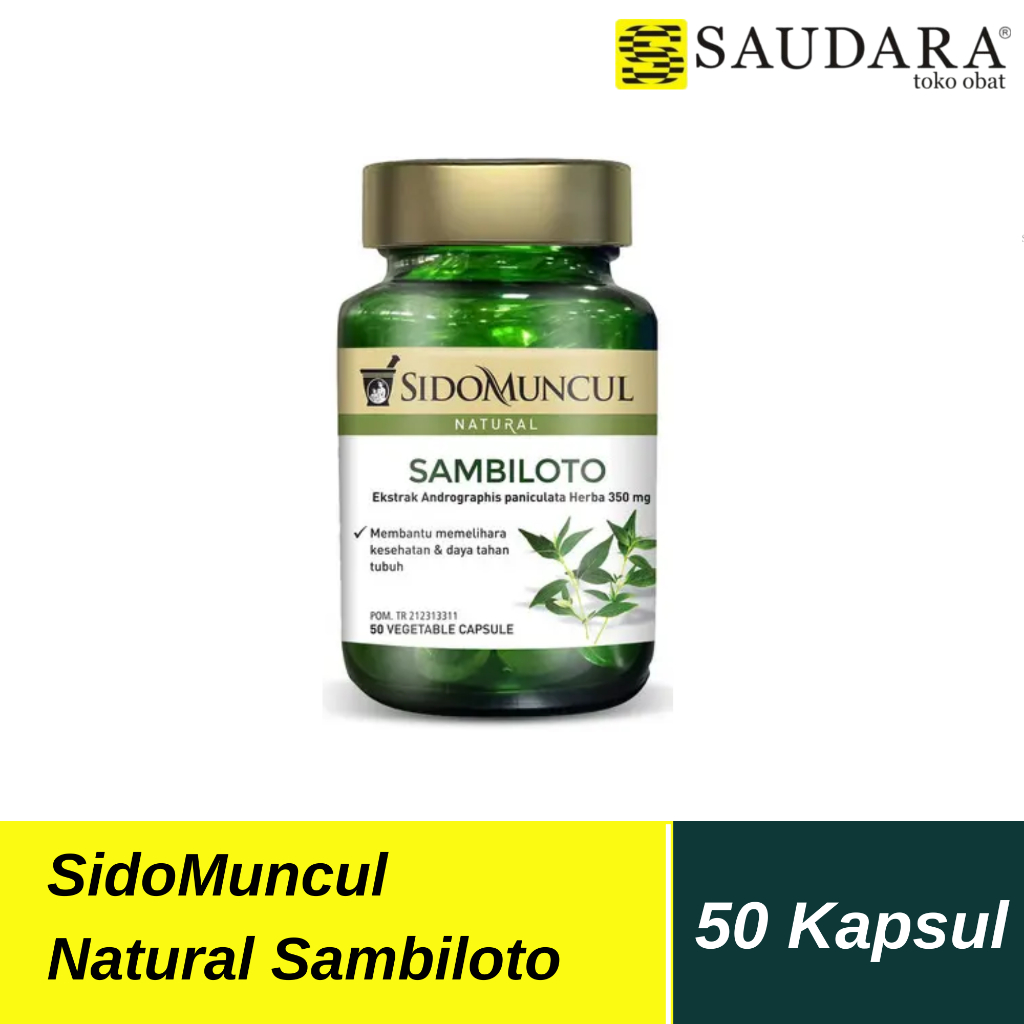 SidoMuncul Natural Sambiloto 50's