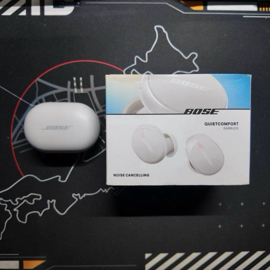 Bose Quietcomfort Earbuds Bose Quietcomfort Earbuds ANC Noise Cancelling TWS Earphone - White Smoke 