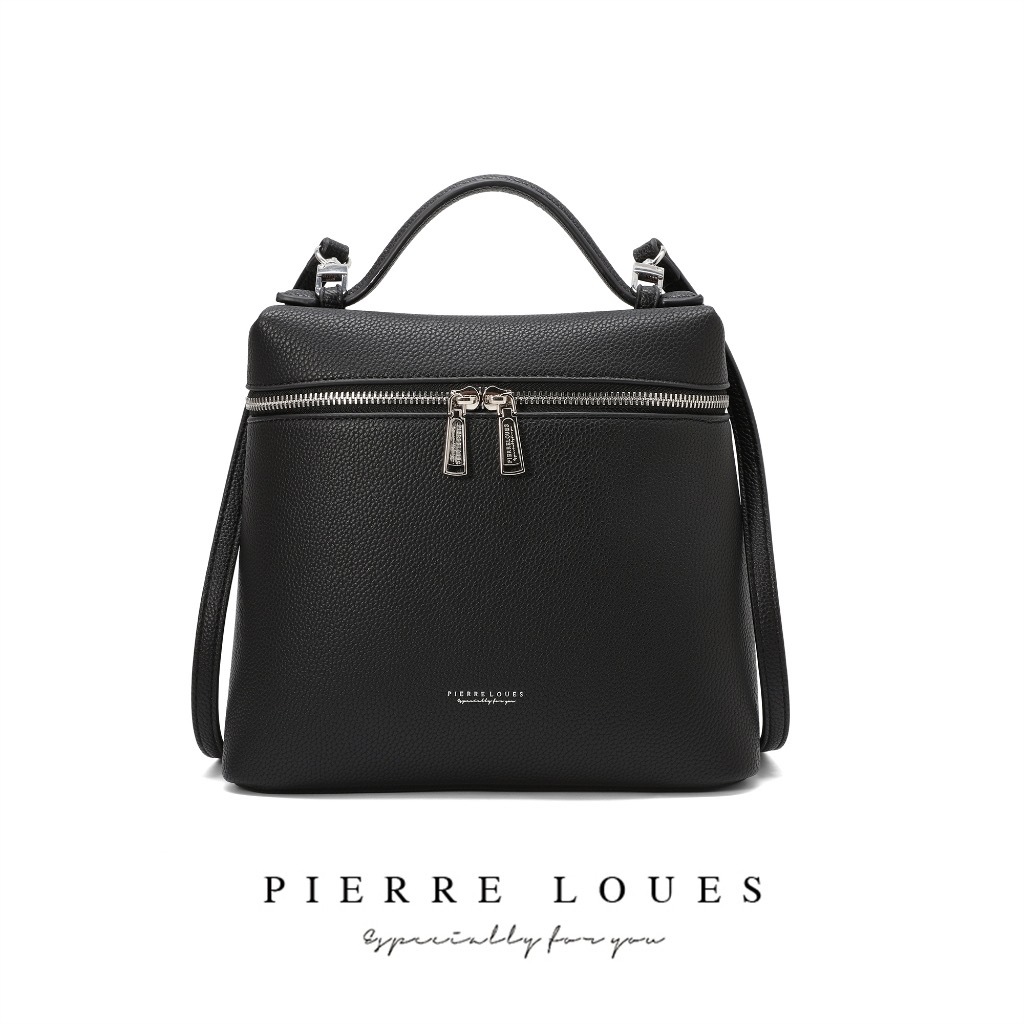 Black Backpack by Pierre Loues