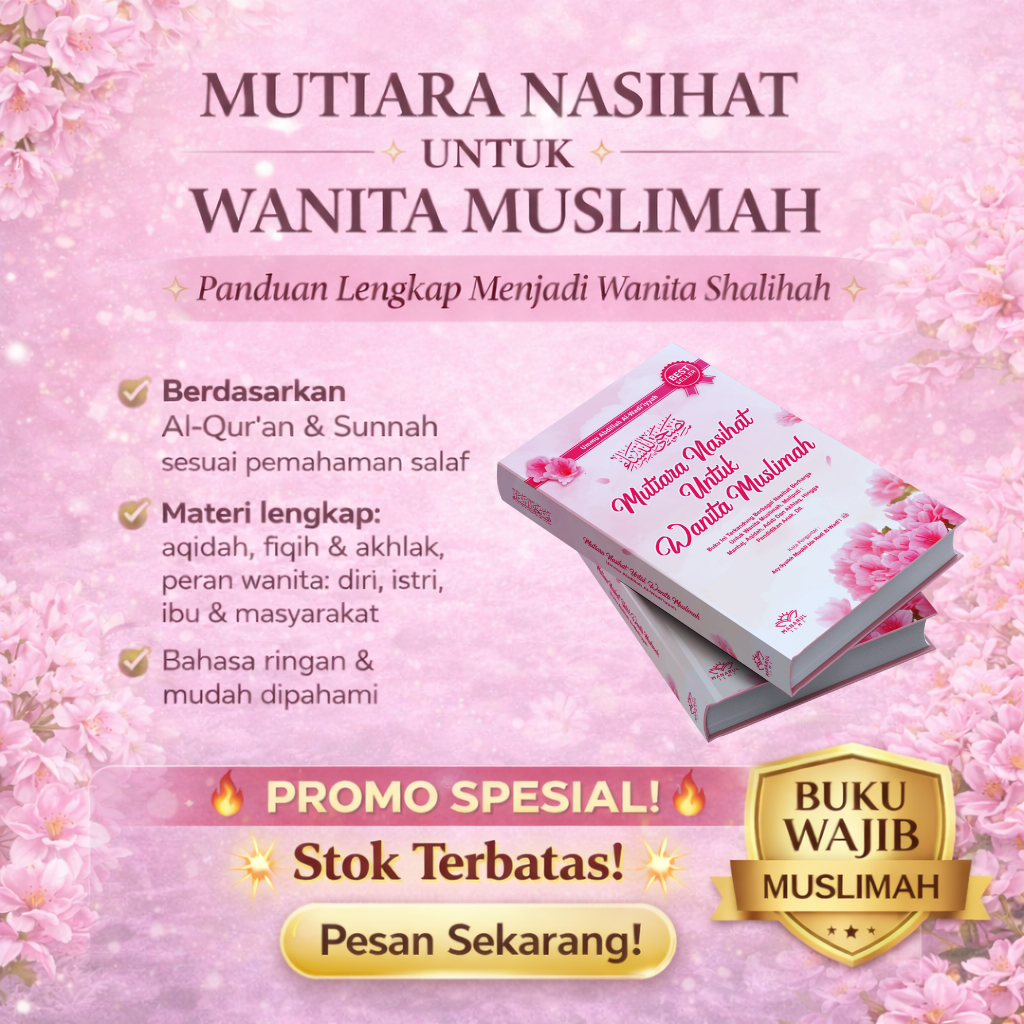 Buku Mutiara Nasihat Untuk Wanita Muslimah | Nasihati Lin Nisa | Nasihatku Untuk Wanita