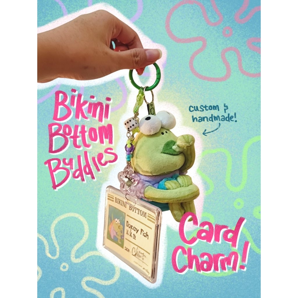 [CHARM ONLY] Blind Box Charm Card Holder | Bikini Bottom Buddies Bag Charm