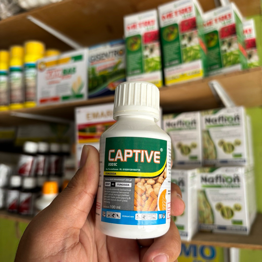Captive 200 SC 100 ml Fungisida Jagung Pencegah Bulai Ampuh Sistemik Obat Jamur Tanaman