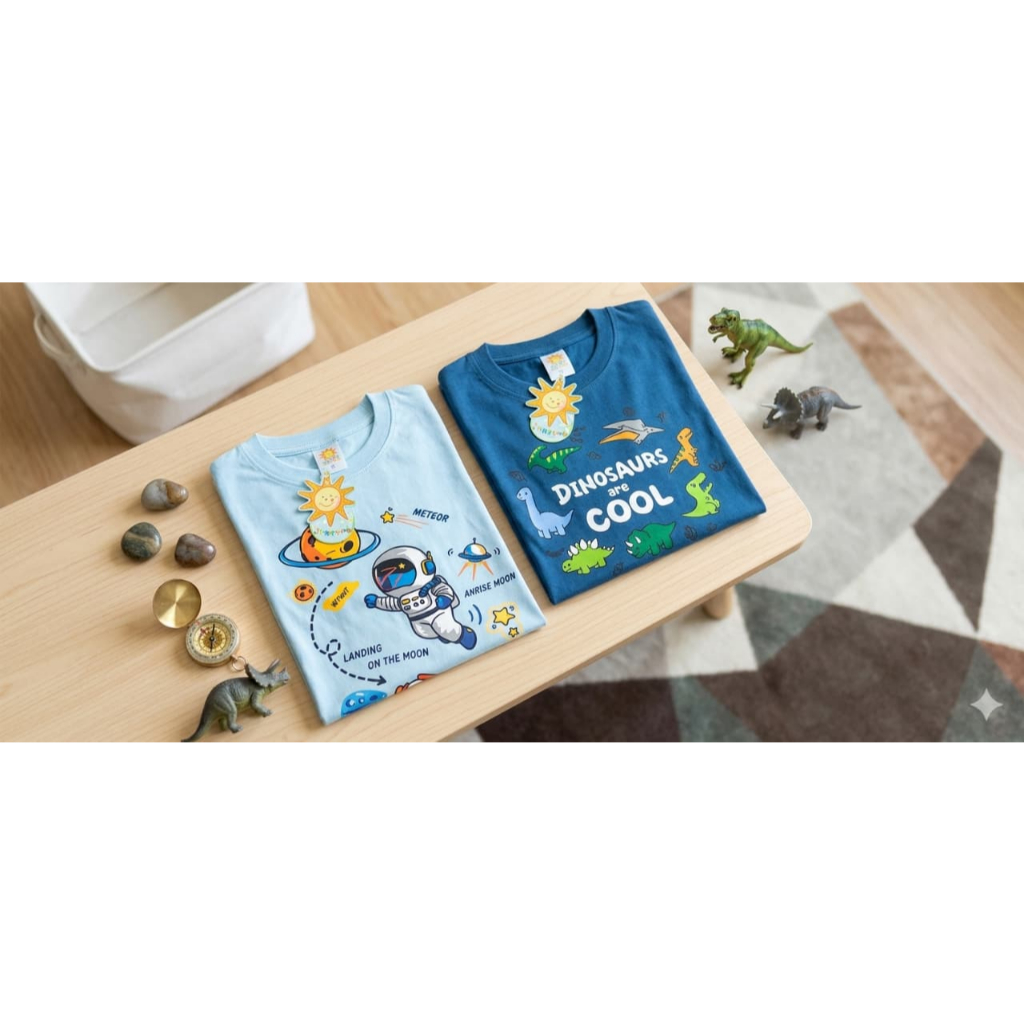 Little M Kaos Anak Laki-Laki size 5/ Kaos Katun Anak Laki-Laki Little M