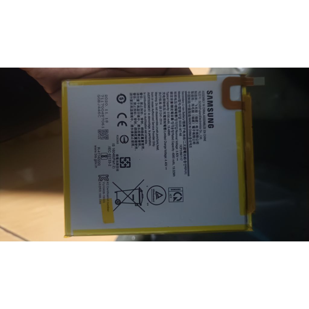 Baterai batre Samsung Tab A8 T295 Asli bawaan