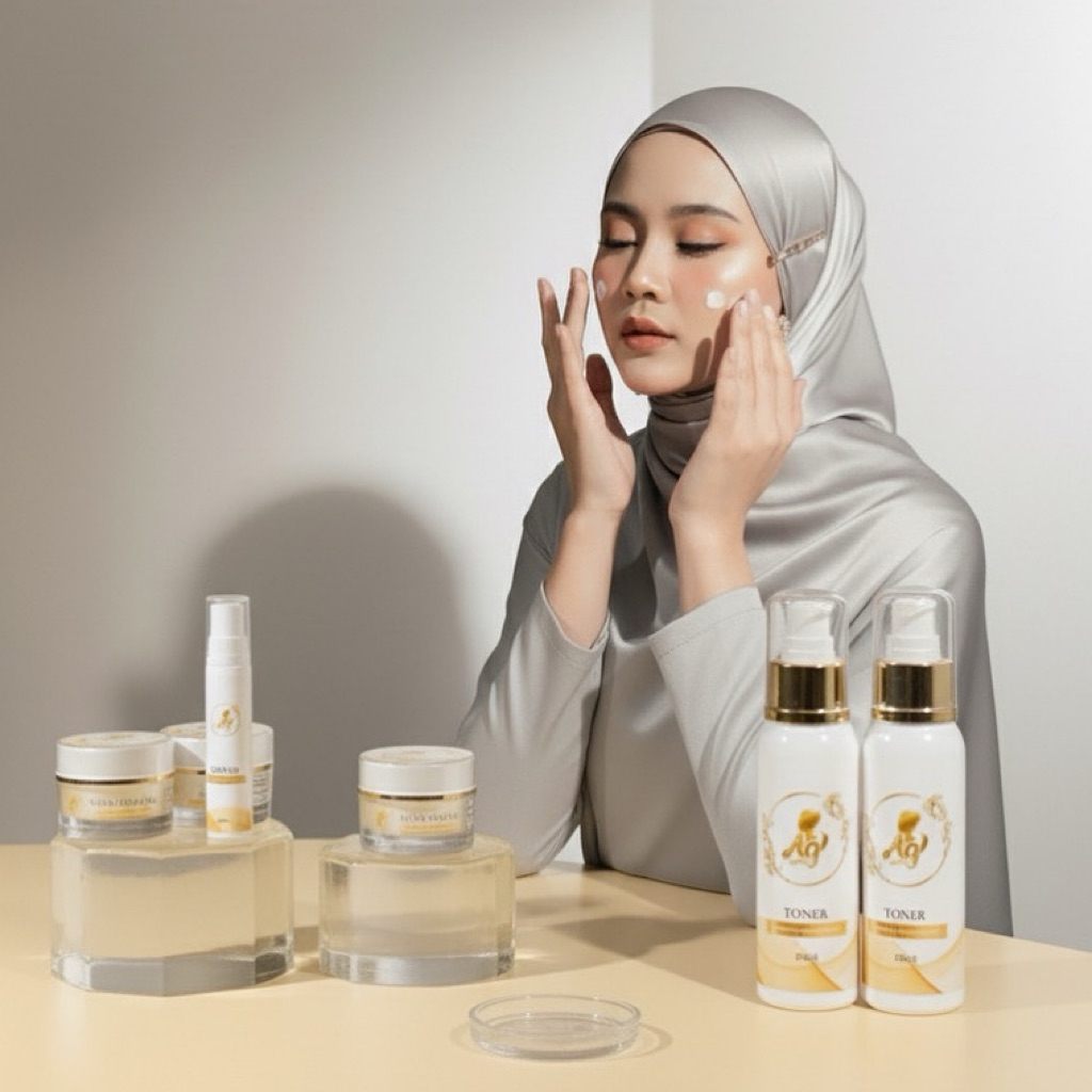 AG GLOW SKINCARE ~ FLAWLESS BRIGTH SERIES ECERAN