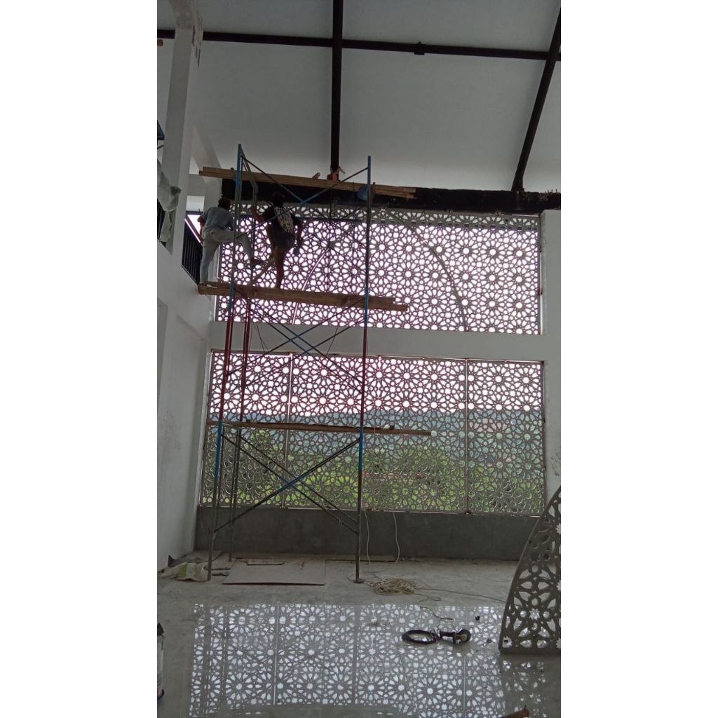 Dinding grc krawangan premium senayan