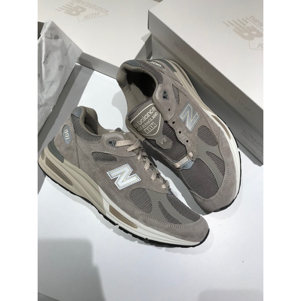 KITH x NEW BALANCE NB 101 Collection 991v2 Made in UK Moonrock AUTHENTIC