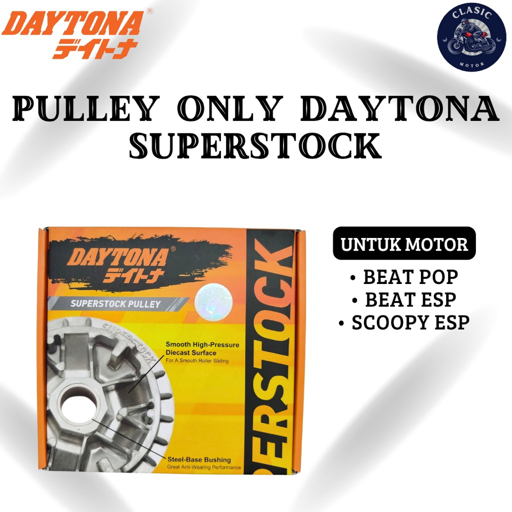 Pulley Daytona Superstock Hi Copper Beat ESP Scoopy ESP Beat Pop 2014-2019 CVT Racing