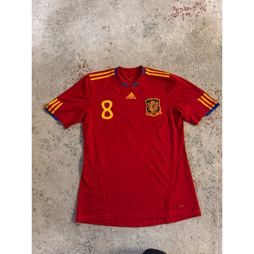 Adidas Spain Home Jersey 2012 Xavi #8