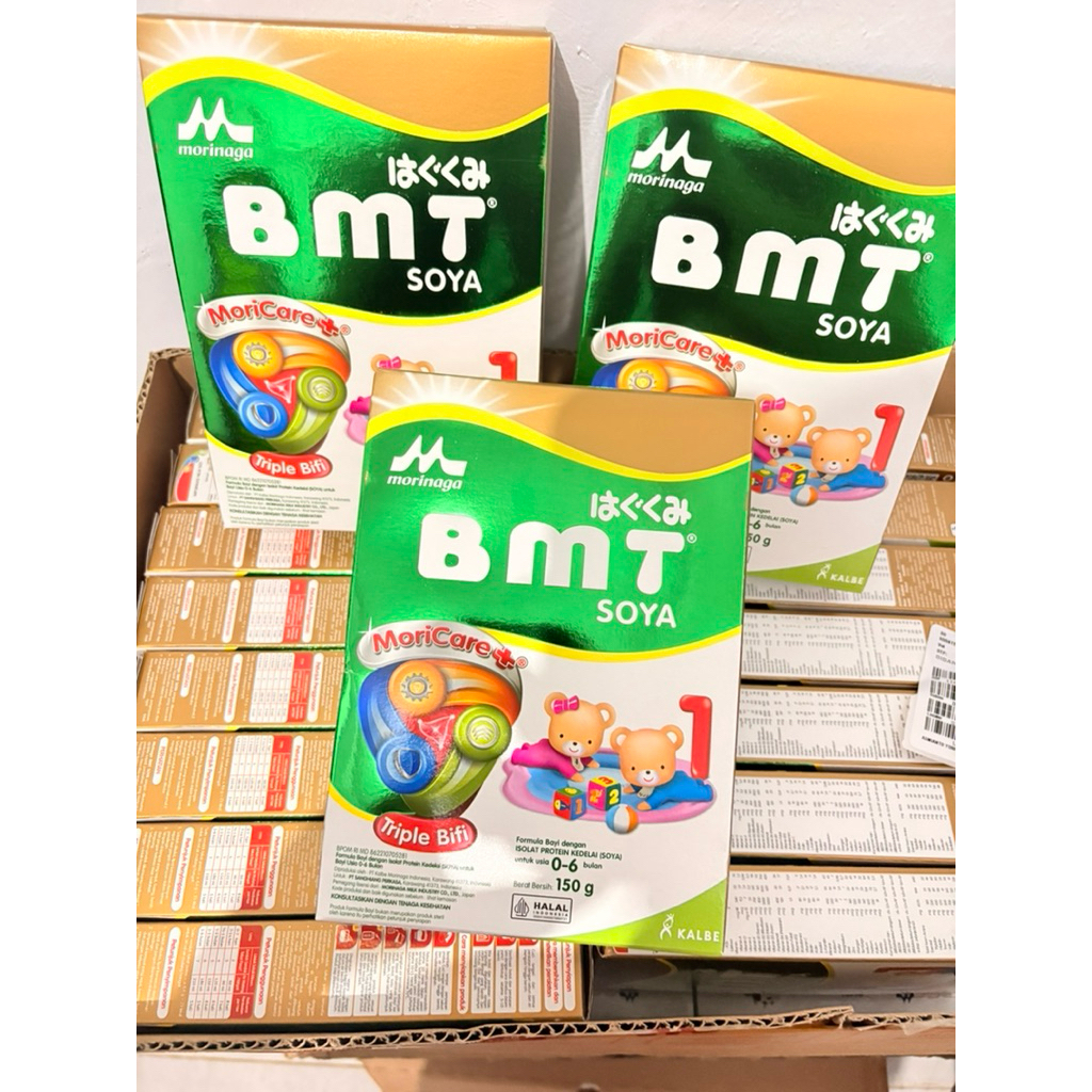 BMt Soya Susu Formula Bayi 0 - 6 Bulan / Susu soya Alergi Susu Sapi / Susu Alergi Lactosa / Formula 