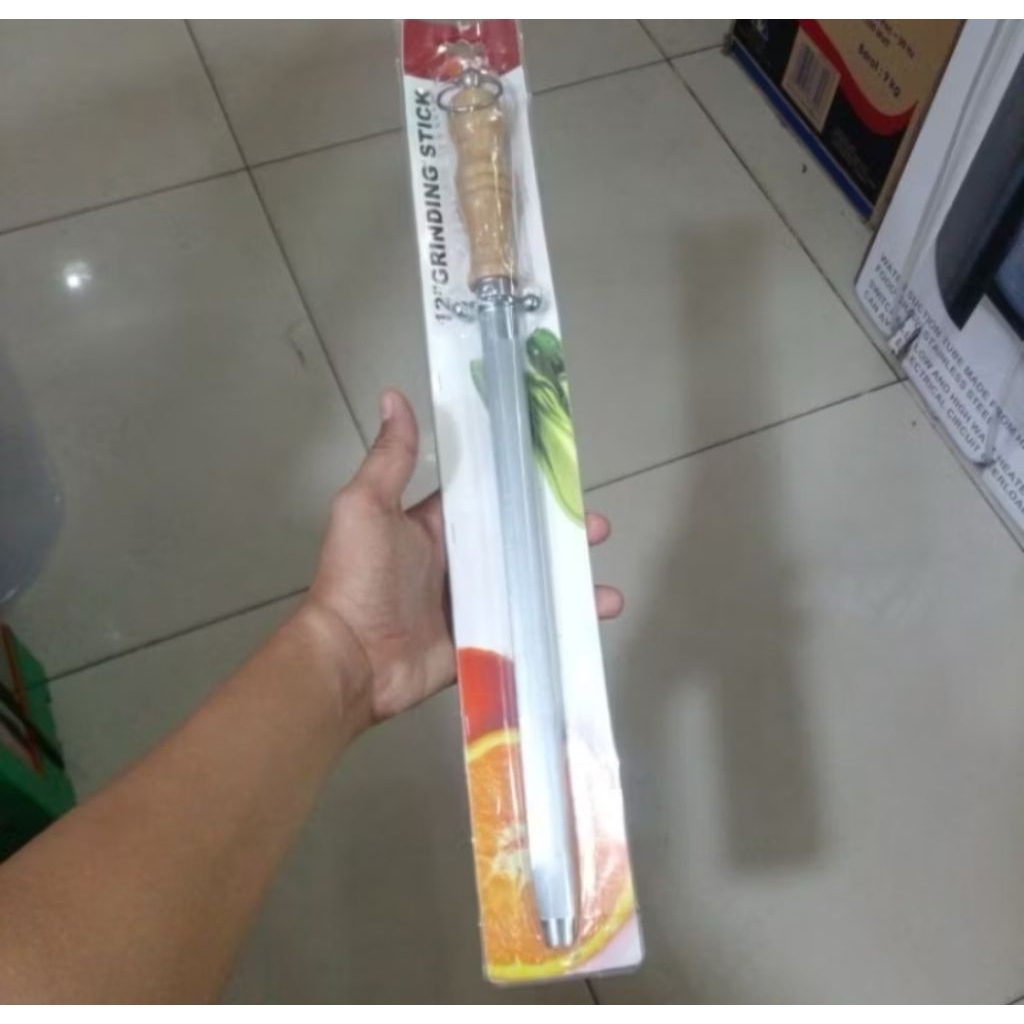 ASAHAN PISAU GOLOK KRISTAL BAJA KARBON UKURAN 12 INC