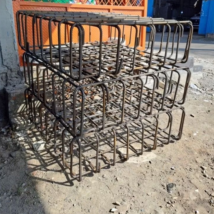 cakar ayam pondasi 100x100 D16ulir full