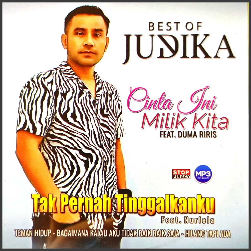 Kaset MP3 Audio Lagu Pop Indonesia Judika Album Edisi Pilihan Terbaru