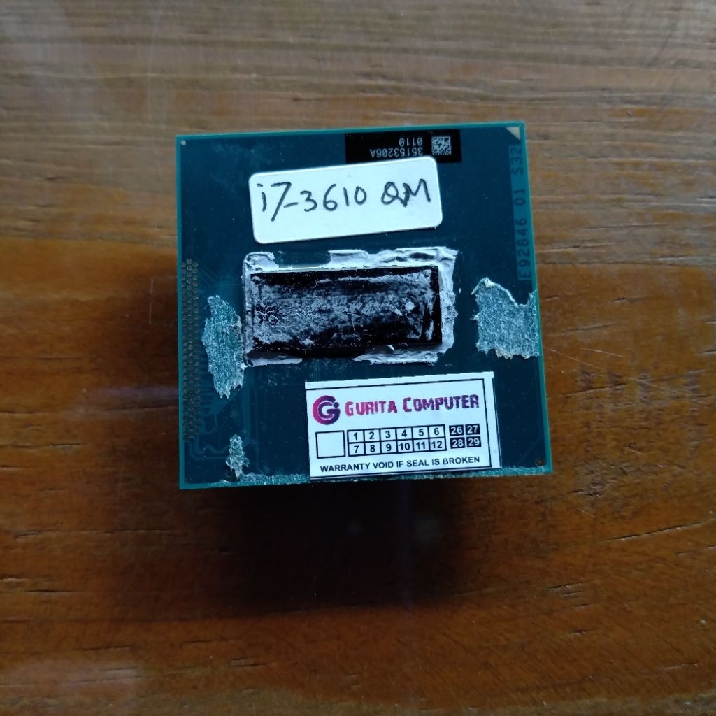 processor laptop core i7-3610QM